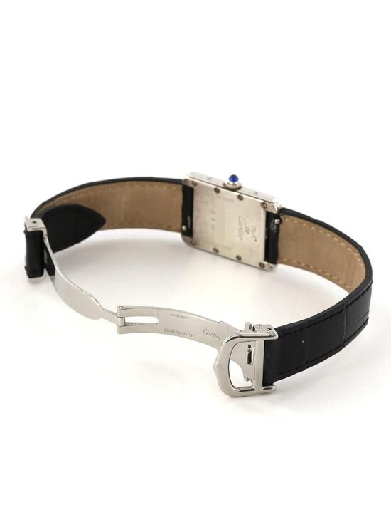 Cartier Must Tank SM Limited Silver Quartz Watch
